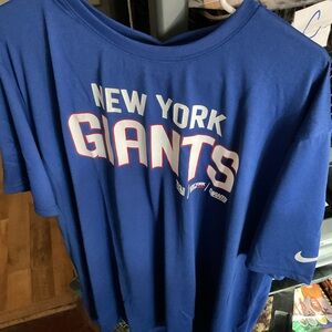 NFL Nike Blue New York Giants T-Shirt 3XL